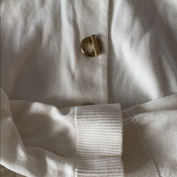 Calvin Klein Three Quarter Sleeve Button Shrug - Picture 13 of 15